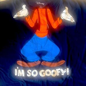 Official Disney brand Goofy tee shirt xl unisex